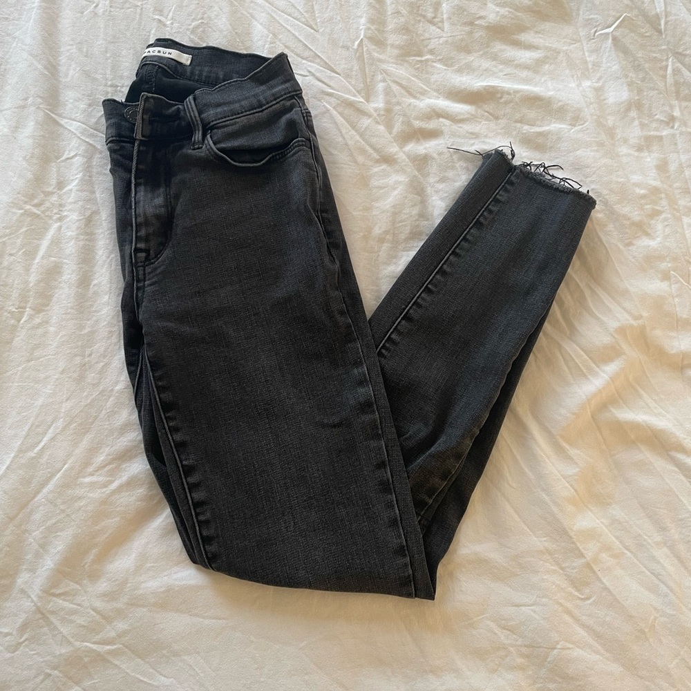 Pacsun Black Ripped Jeans